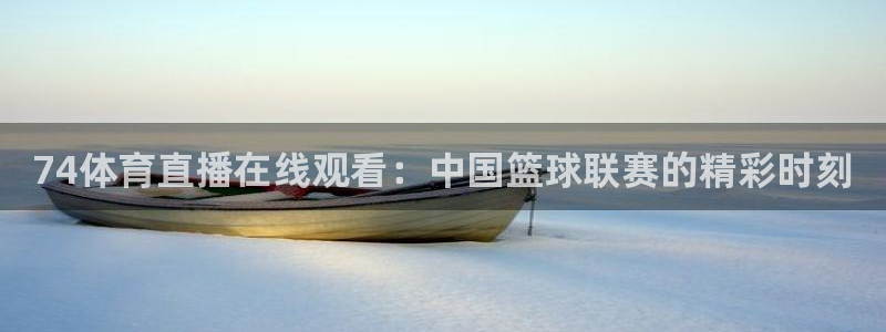 74体育直播在线观看：中国篮球联赛的精彩时刻